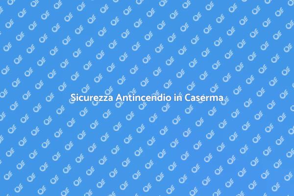 Rischio Antincendio: Sicurezza Prima di Tutto
