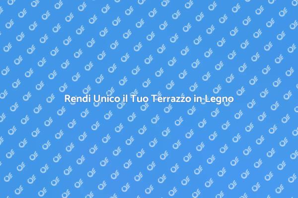 Stupisci con una Copertura in Legno