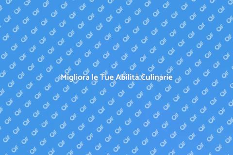 Insegnante di Cucina: Impara a Cucinare