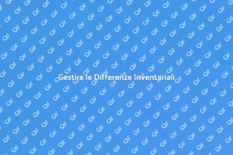 Risoluzione Differenze Inventariali