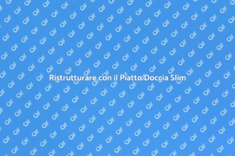 Piatto Doccia Filo Pavimento Extra Slim