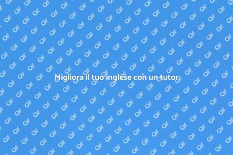 Insegnante privato di inglese efficace