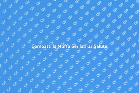 Rimozione della Muffa per un Ambiente Sano