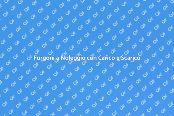 Servizio Furgoni per Traslochi e Ristrutturazioni
