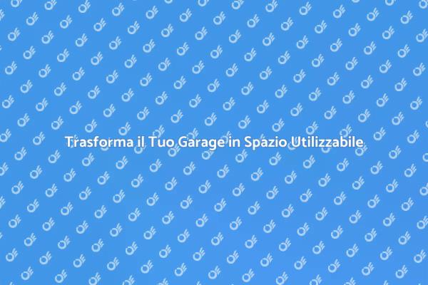 Ristrutturazione Garage: Opportunità Unica