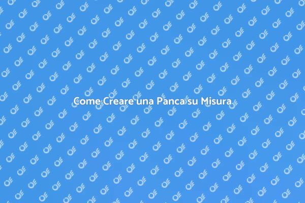 Trasforma i tuoi Spazi con una Panca