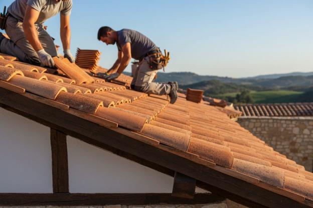 Eleganza con Mattonelle in Terracotta