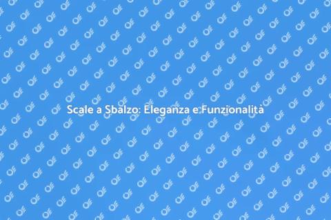 Scale a Sbalzo: Design Unico Interni