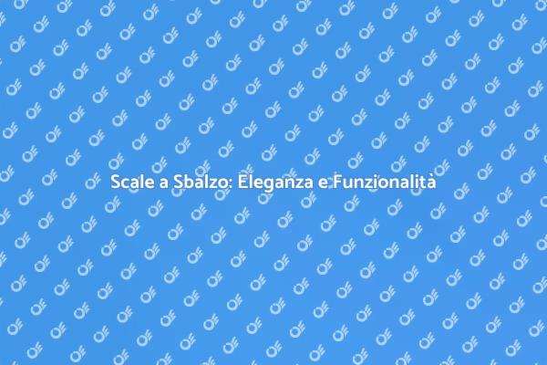 Scale a Sbalzo: Trasforma i Tuoi Spazi
