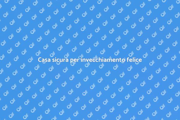 Ristrutturazione: casa per invecchiamento