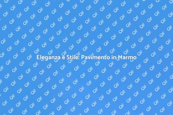 Trasforma i Tuoi Interni con Marmo