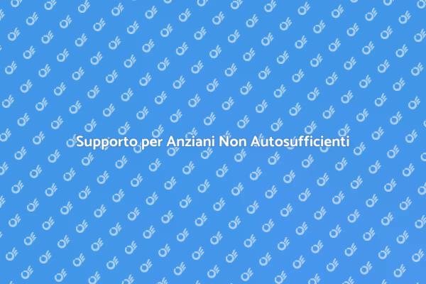 Assistenza Essenziale per Anziani