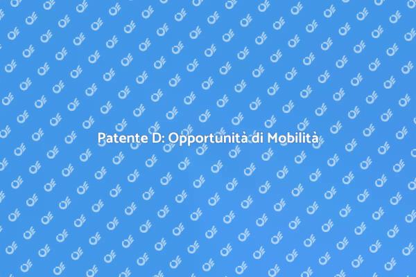 Patente D: Il Futuro della Mobilità