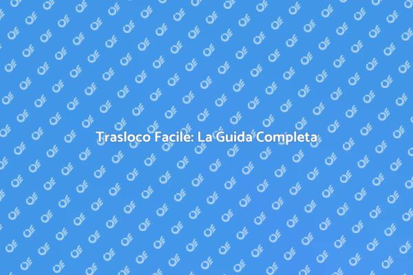 Trasloco Vicino: Come Rimanere Sereni