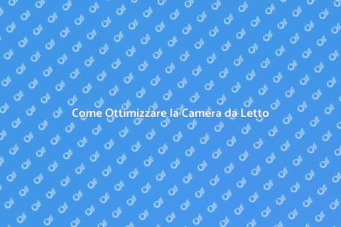 Area Studio in Camera da Letto