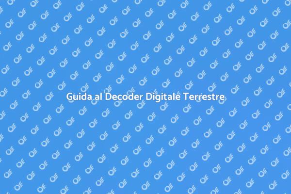 Decoder Digitale: Rivoluziona la TV!