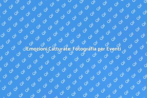 Servizi Fotografici per Eventi Culturali