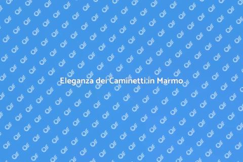 Caminetti in Marmo per Case Moderne