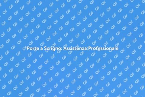 Assistenza Tecnica Porte a Scrigno