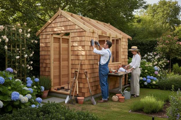 Realizzare un capanno da giardino