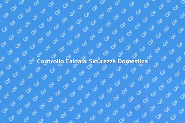 Caldaia: Controllo Periodico Necessario