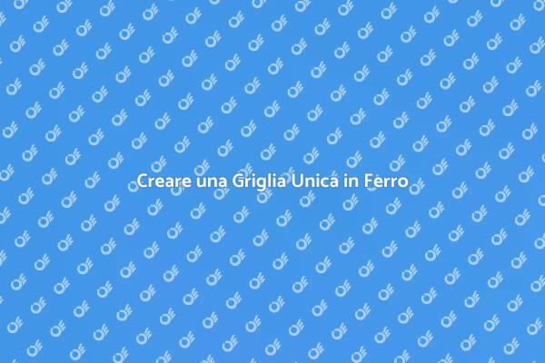 Griglia in Ferro: Eleganza e Funzionalità