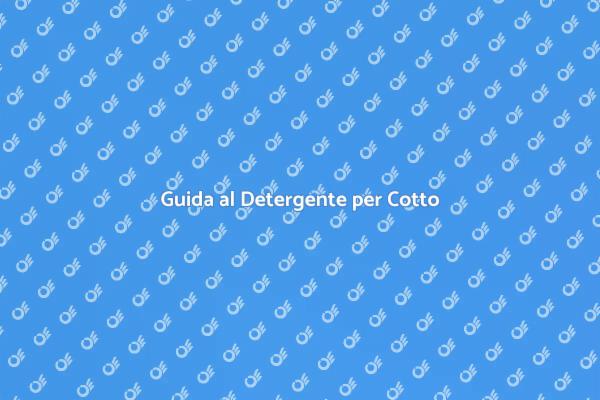 Il Miglior Detergente per Pavimenti in Cotto