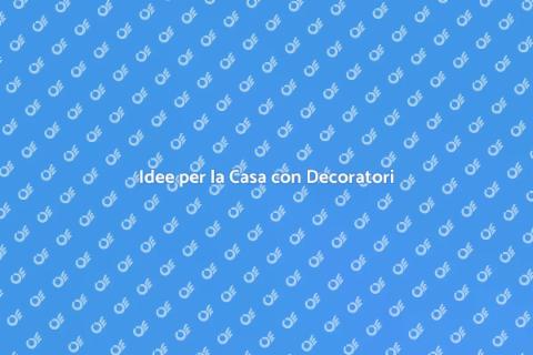 Decoratore d'Interni: Trasforma Casa