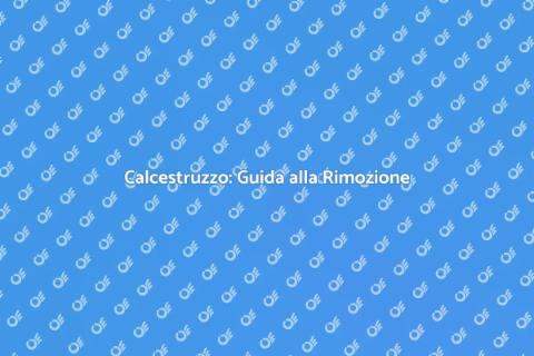 Rimozione Calcestruzzo nell'Edilizia