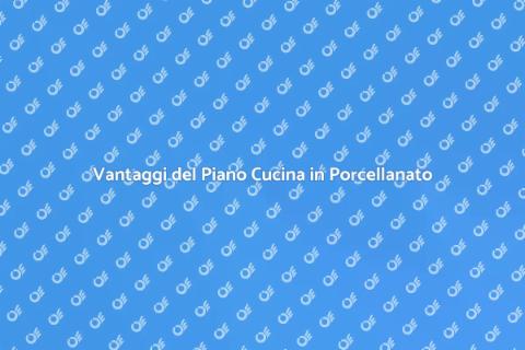 Piano Cucina in Porcellanato: Eleganza