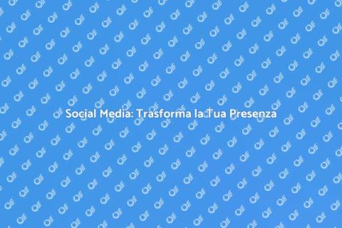Gestione Social Media Professionale