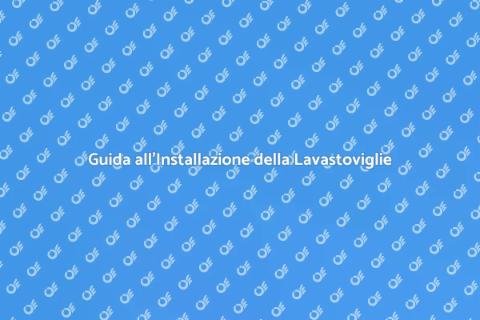 Installazione Lavastoviglie Standard