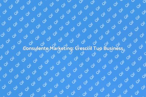 Servizio Consulente Marketing Efficace