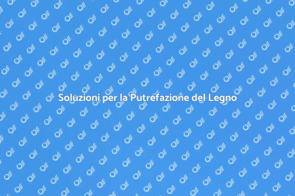Ripara la Putrefazione del Legno
