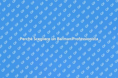 Barman Professionista per Eventi di Lusso