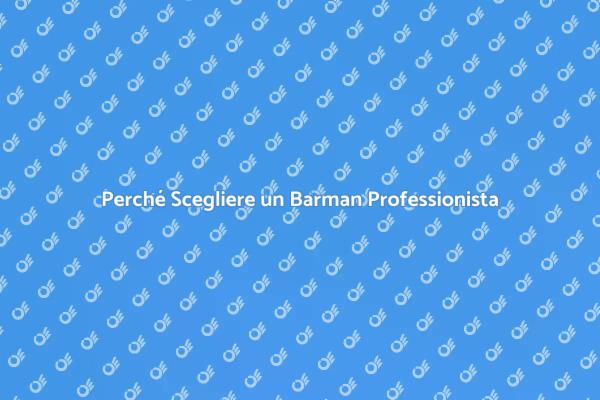 Elevare il Tuo Evento con un Barman