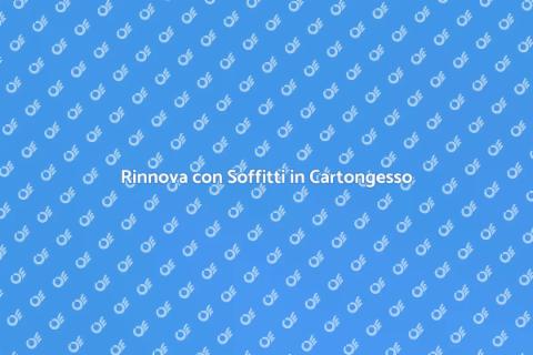 Soffitti in Cartongesso: Design Innovativo