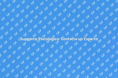 Chiamare uno Psicoterapeuta per Benessere