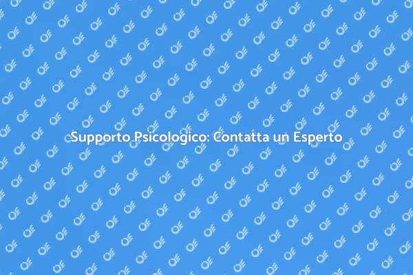 Psicoterapia: Un Passo Verso il Benessere