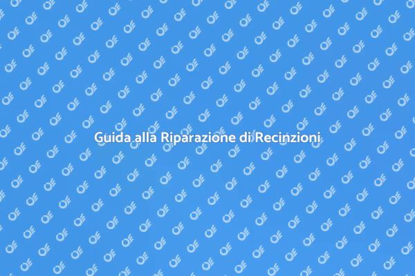 Riparazioni Facili per Giardini