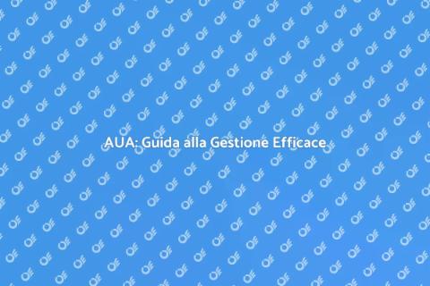 Gestione AUA: Approccio Efficiente