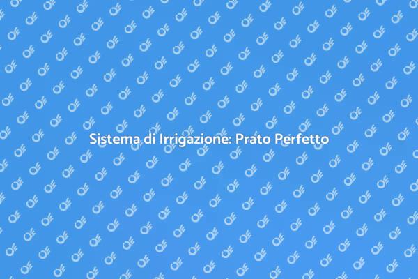 Irrigazione a Goccia: Giardino Sostenibile