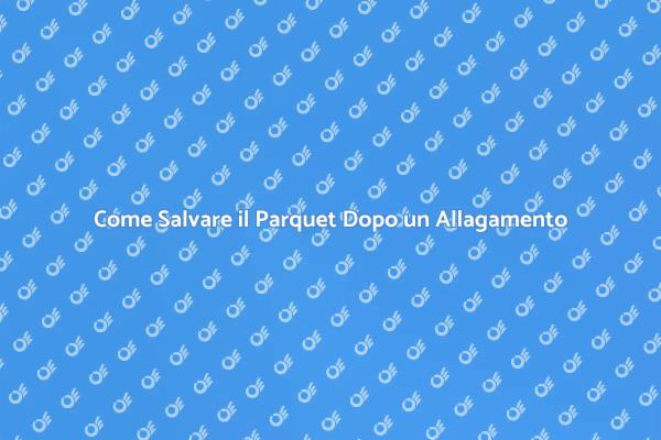 Salva il Tuo Parquet Dopo un Allagamento