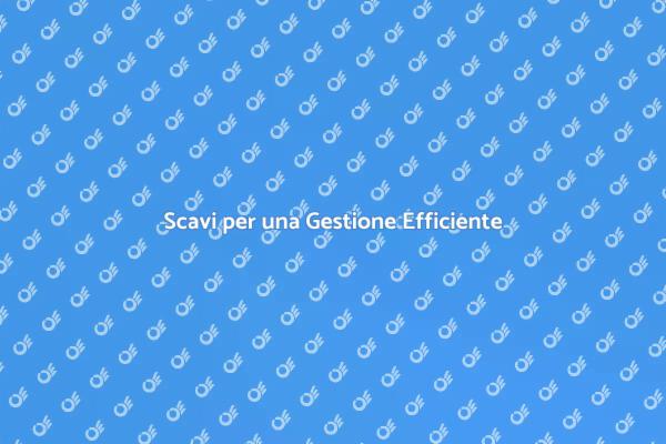 Scavi Sostenibili per Città Moderne