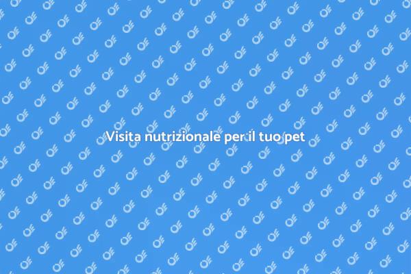 Salute e nutrizione del tuo animale