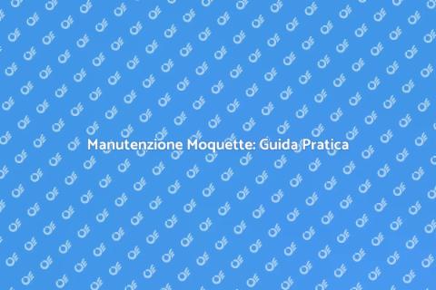 Pulizia Moquette in Edilizia
