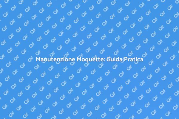 Moquette Pulita: Salute e Benessere