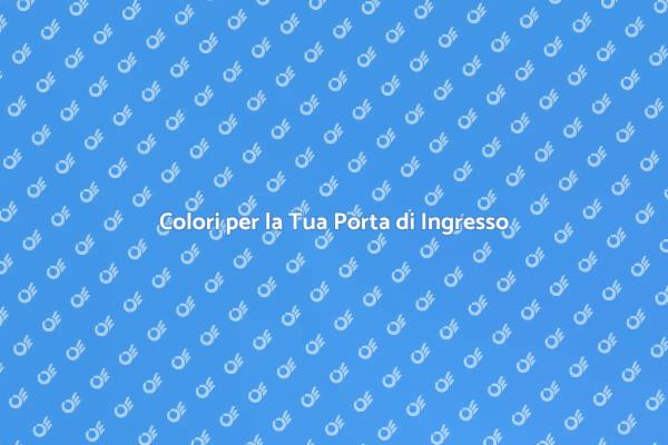 Rinnova la Tua Porta di Ingresso