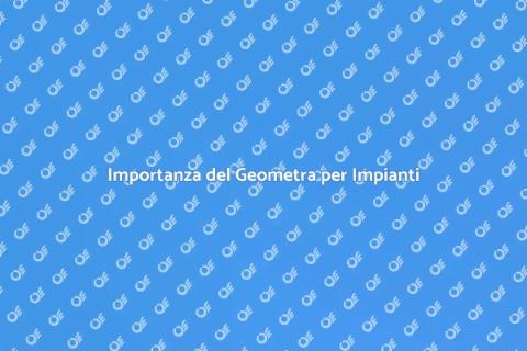 Geometra per Certificare Impianti