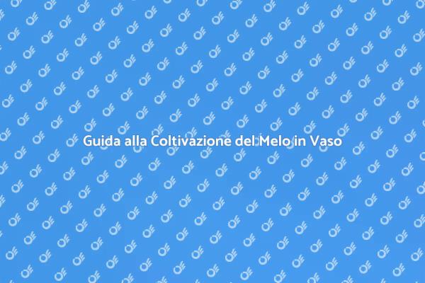 Melo in Vaso: La Tua Guida Verde